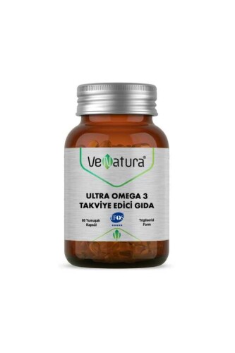 VeNatura Ultra Omega3 Takviye Edici Gıda 60 Kapsül - Vefa