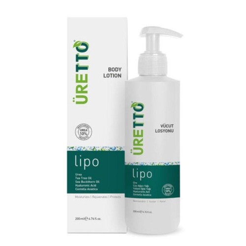 Uretto Lipo Vücut Losyonu 200 Ml - TTO