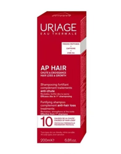 Uriage Ap Hair Shampoo Fortifiant Complement Traitements Anti-chute 200 ml - Uriage