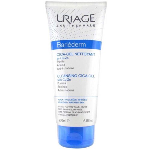 Uriage Bariederm Cleansing Cica Jel 200ml - Uriage
