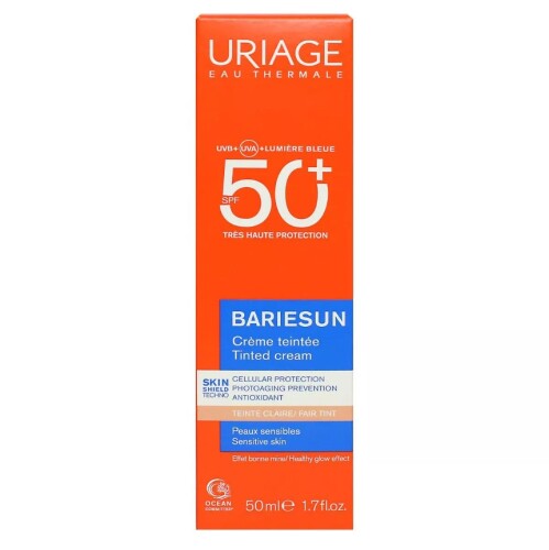 Uriage Bariesun Creme Claire Spf50+ Tinted 50 Ml - Uriage