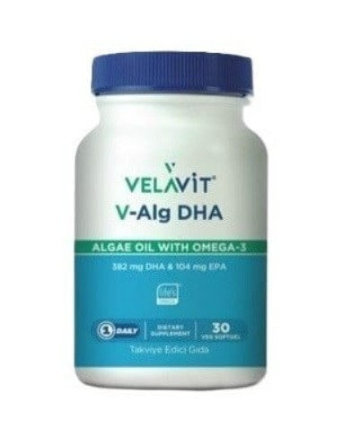 Velavit V-Alg DHA 30 Kapsül - Velavit