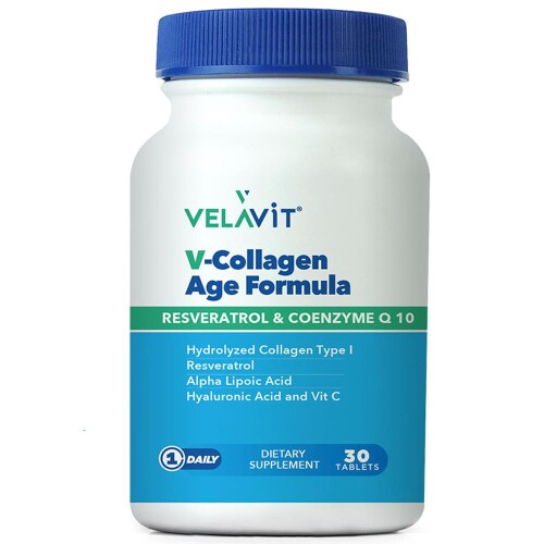 Velavit V-Collagen, Age Formula Takviye Edici Gıda 30 Tablet - Velavit