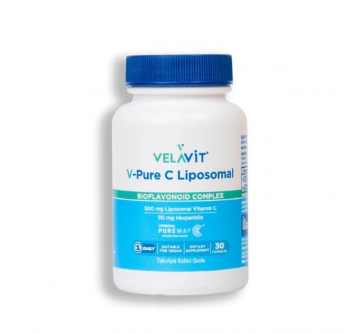 Velavit V-PURE C Liposomal Bioflavonoid Complex 30 Kapsül - Velavit