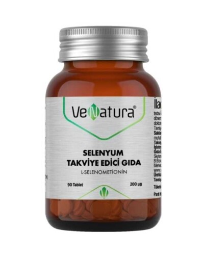 VeNatura Selenyum Takviye Edici Gıda 90 Tablet - Venatura