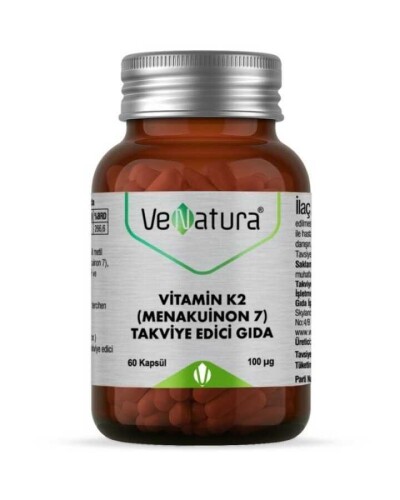 VeNatura Vitamin K2 (Menakuinon 7) 60 Kapsül - Venatura