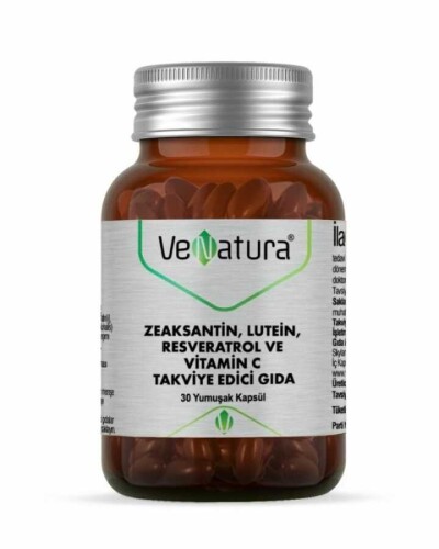Venatura Zeaksantin Lutein Resveratrol Ve Vitamin C 30 Kapsül - Venatura