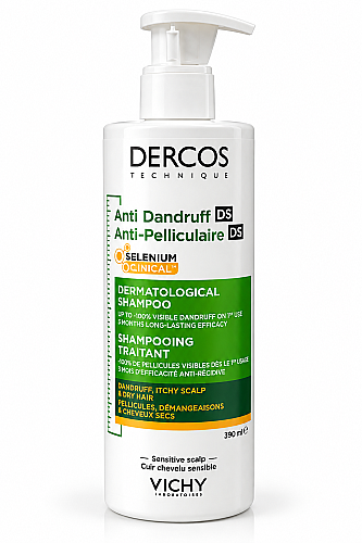 Vichy Dercos Anti Dandruff Kepek Karşıtı Şampuan 390 ml - Kuru Saçlar - Vichy