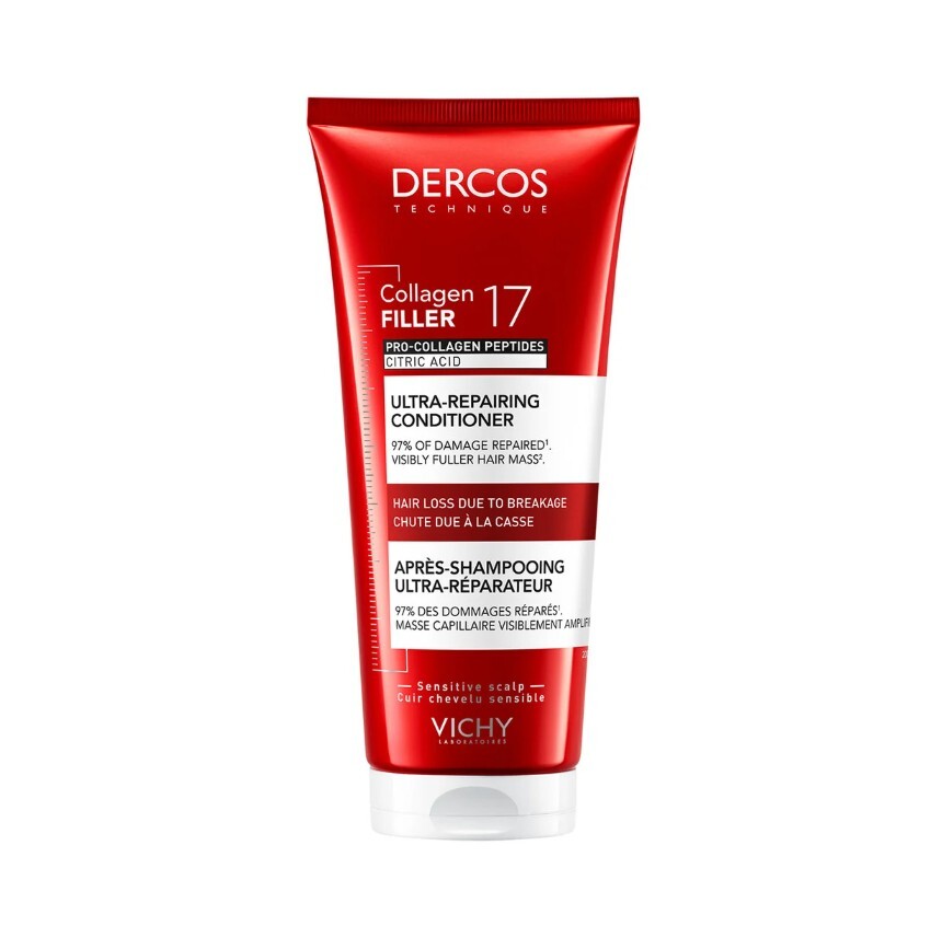 Vichy Dercos Collagen 17 Filler Saç Bakım Kremi 200ml - 1