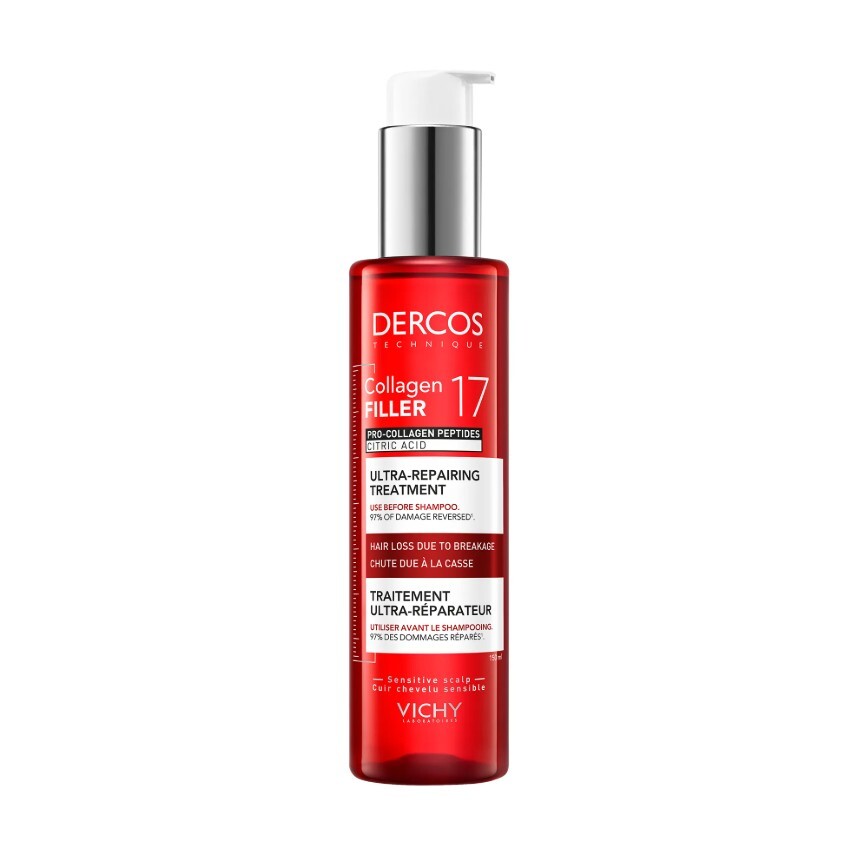 Vichy Dercos Collagen Filler 17 Şampuan Önceki Bakım 150 Ml - 1