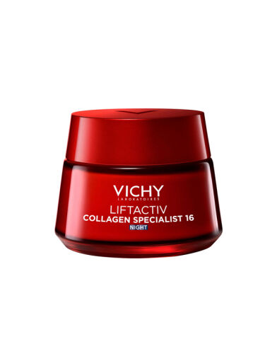 Vichy Liftactiv Collagen Specialist Yaşlanma Karşıtı Gece Bakım Kremi 50 ml - Vichy