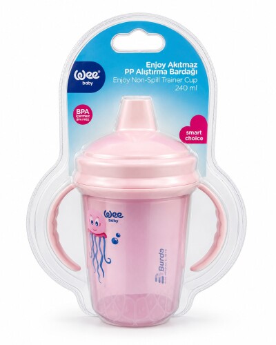 Wee Baby Enjoy Akıtmaz Pp Alıştırma Bardağı 240 Ml - Wee Baby