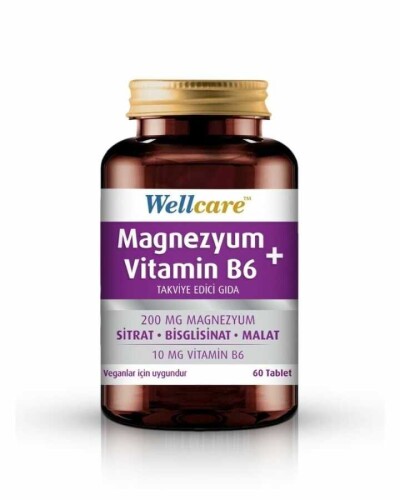 Wellcare Magnezyum Vitamin B6 60 Tablet - Wellcare