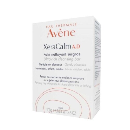 Avene XeraCalm A.D. Ultra-Rich Cleansing Bar Ultra Besleyici Temizleyici Bar 100gr - Avene