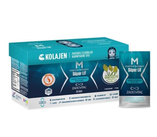 Zade Vital Süper Lif Marine Kolajen 28 Saşe - Zade Vital